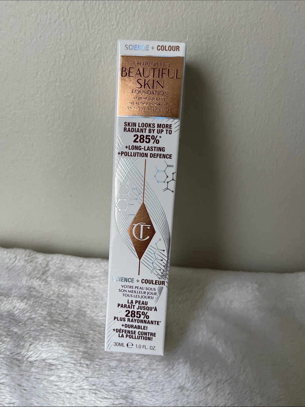 Charlotte Tilbury Beautiful Skin Foundation - Bronze & White
